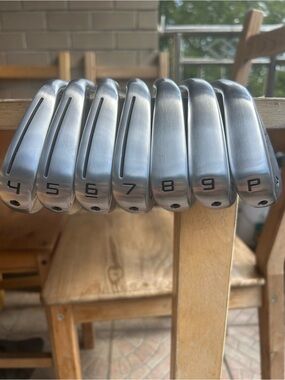 Set of 4-9 & P Golf Iron Heads - Silver